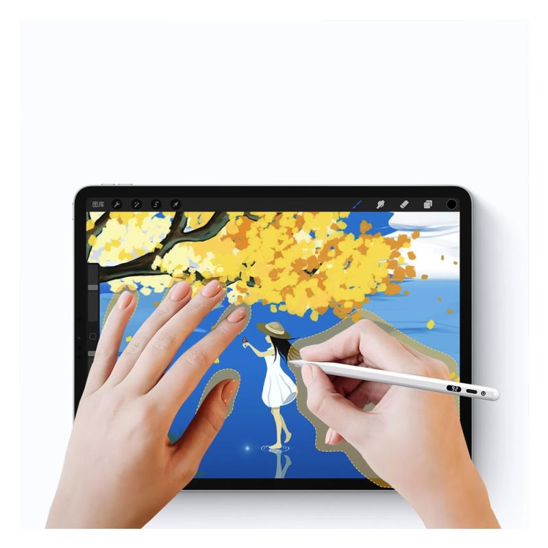 Πενάκι Οθόνης Universal Dux Ducis SP-02 Stylus για iPad 2018 ή Μεταγενέστερο Λευκό