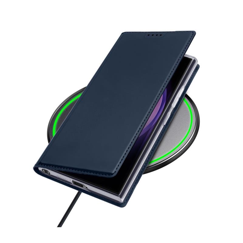 Θήκη Flip Dux Ducis Samsung Galaxy S24 Ultra 5G Skin Pro Μπλε