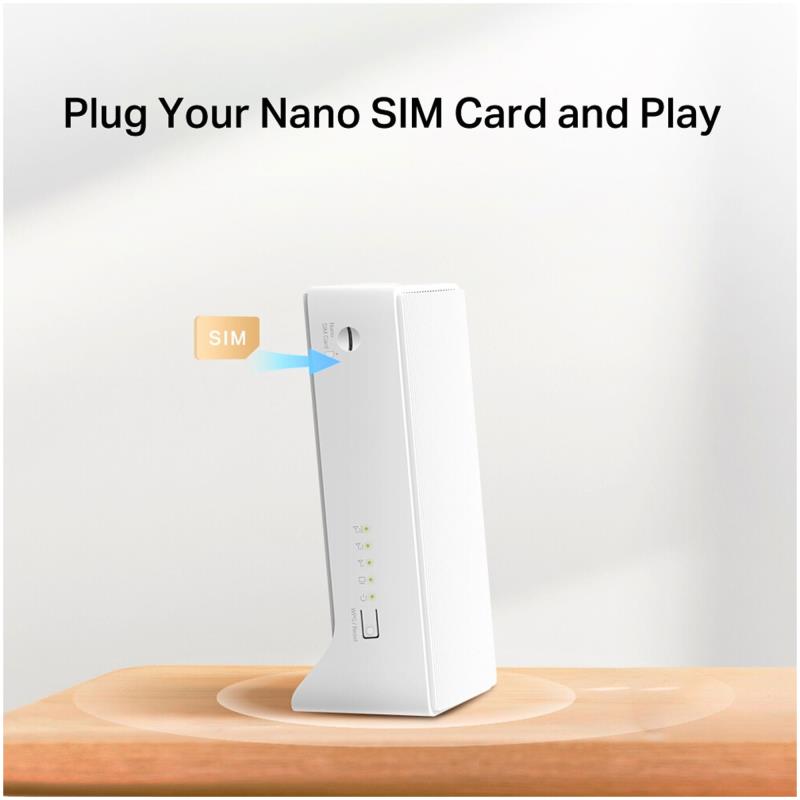 Ασύρματο Router Mercusys MB110-4G 300Mbps N 4G LTE V2
