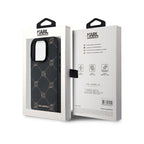 Θήκη PU Karl Lagerfeld Magsafe Apple iPhone 15 Pro Max Leather Karl Head Μαύρο