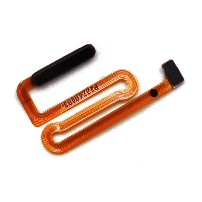 Flat On/Off Flex Cable Samsung A136B Galaxy A13 5G & Fingerprint Sensor Black (Original)