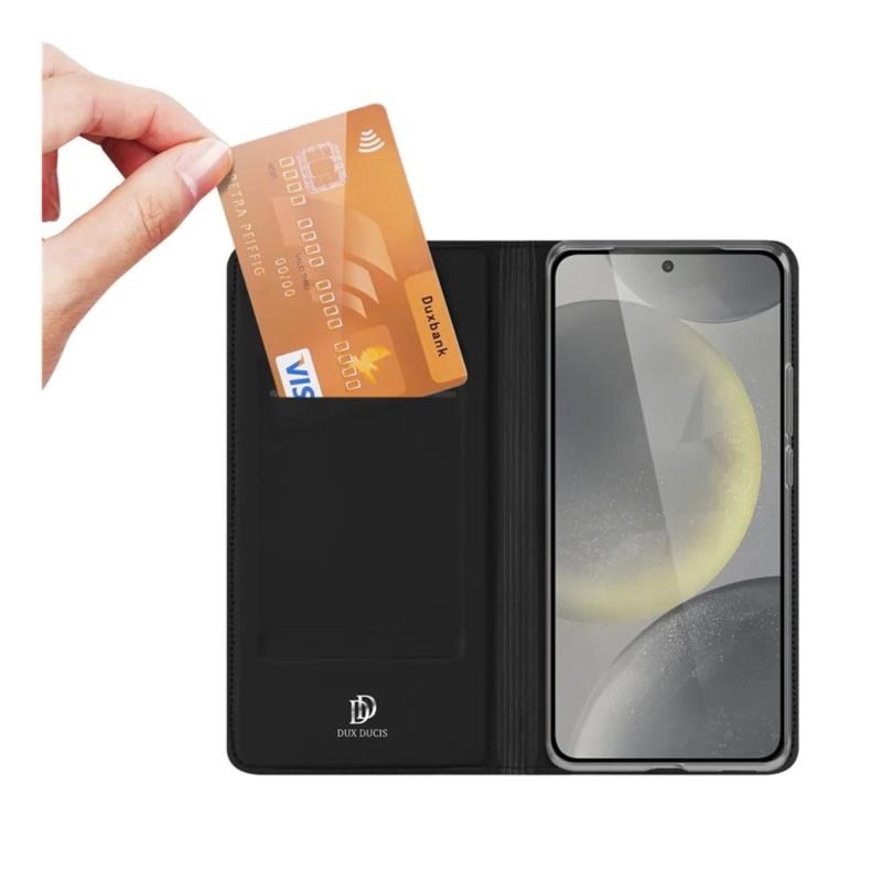 Θήκη Flip Dux Ducis Samsung Galaxy S24 FE 5G Skin Pro Μαύρο
