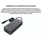Φορτιστής Ταχείας Φόρτισης Xiaomi Electric Scooter Fast Charger 2 για Xiaomi Scooter Μαύρο