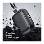 Θήκη TPU Dux Ducis PECB Apple AirPods 3 με Γάντζο Γκρι