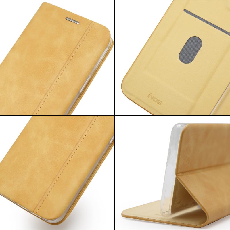 Θήκη Flip Book inos Xiaomi Redmi 10C S-Folio NE Μουσταρδί