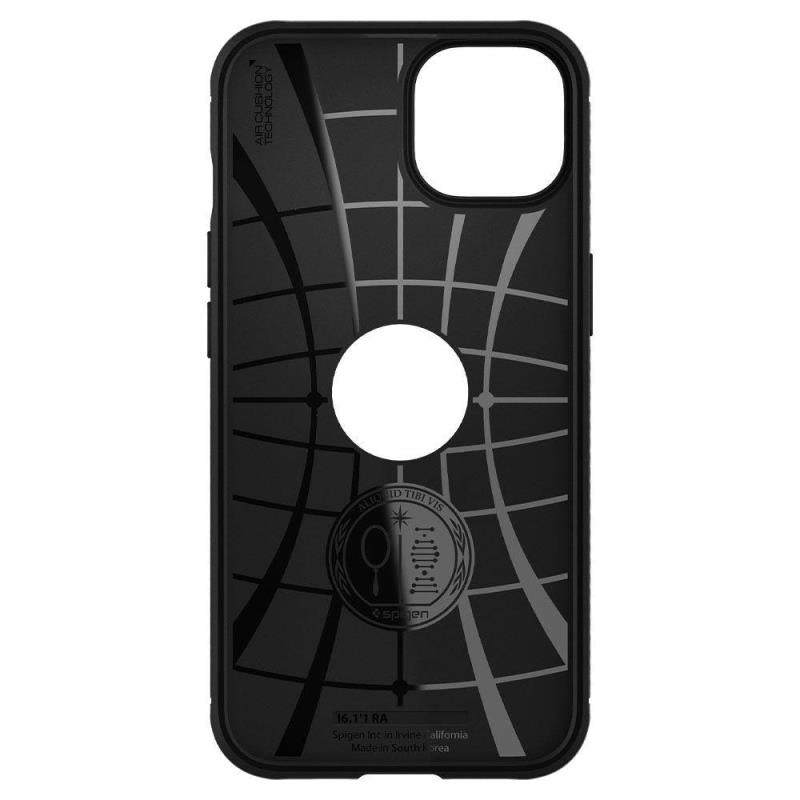 Θήκη Soft TPU Spigen Rugged Armor Apple iPhone 13 Μαύρο