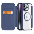 Θήκη Flip Dux Ducis Apple iPhone 15 Pro Max Wallet Skin X Pro Μπλε