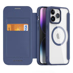 Θήκη Flip Dux Ducis Apple iPhone 15 Pro Max Wallet Skin X Pro Μπλε