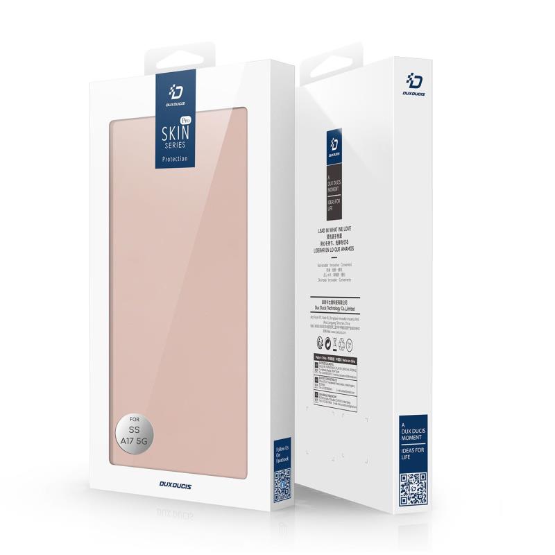 Θήκη Flip Dux Ducis Samsung Galaxy A17 4G/ 5G Skin Pro Ροζ