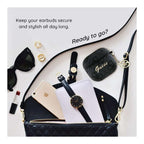 Θήκη PC Guess Apple AirPods 5/ 4 Charm Collection 4G Καφέ