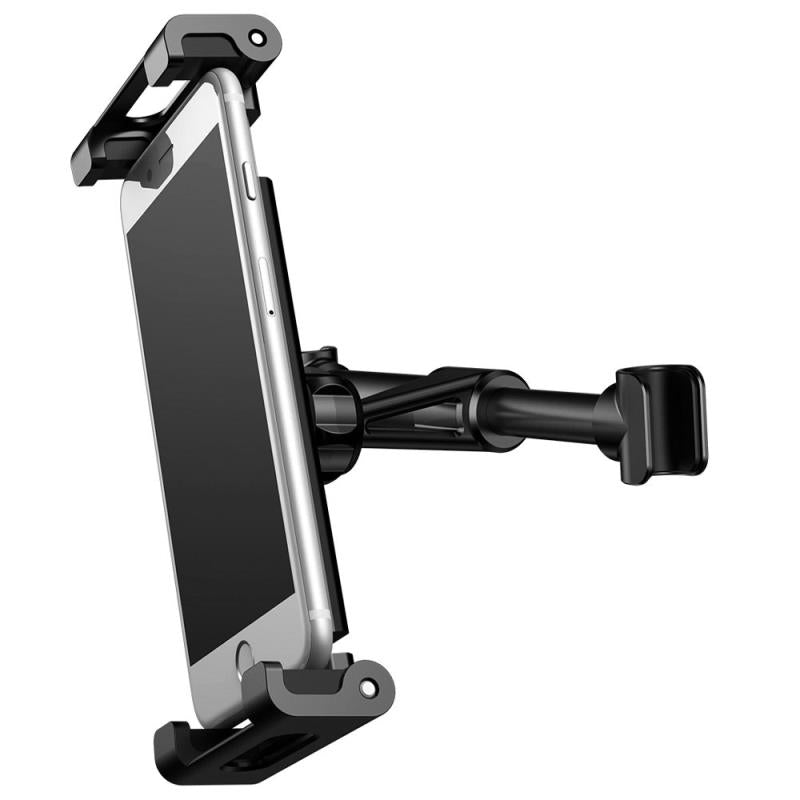 Universal Car Headrest Mount Handsome Baseus SUHZ-01 for Smartphones & Tablets 4.7"-12.9" Black