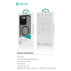 Θήκη TPU & PC Devia Apple iPhone 16 Pro Magnetic Shock Proof Pino Μαύρο