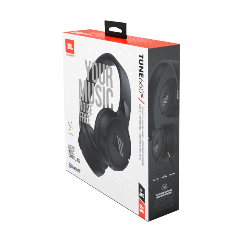 Ασύρματα Ακουστικά Κεφαλής JBL Tune 660NC Μαύρο