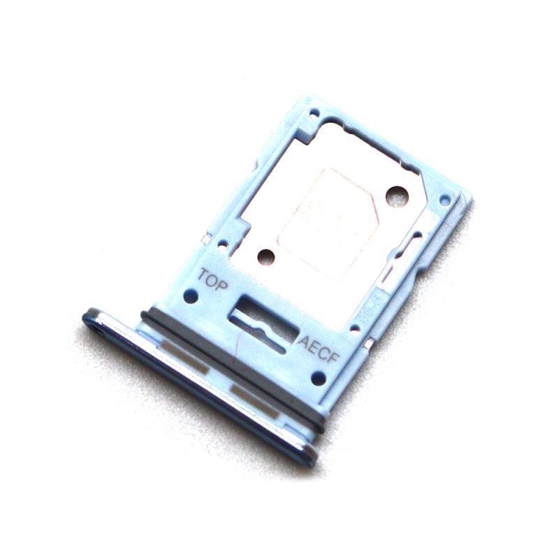 Βάση Κάρτας Sim & SD Samsung A536B Galaxy A53 5G Γαλάζιο (Original)