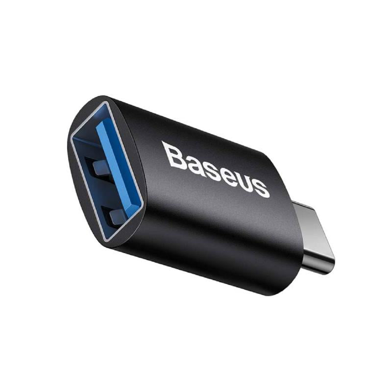 Αντάπτορας Baseus Ingenuity Mini USB Host OTG Θηλυκό σε USB C Αρσενικό Μαύρο