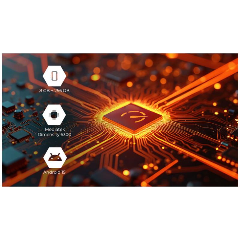 Κινητό Τηλέφωνο Hammer Iron 6 5G (Dual SIM) 256GB 8GB RAM Μαύρο