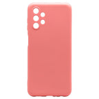 Θήκη Liquid Silicon inos Samsung A135 Galaxy A13 4G L-Cover Ροζ