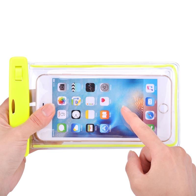 Waterproof Θήκη Devia Ranger Fluorescence για Smartphones έως 5.5" Ανοιχτό Πράσινο