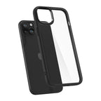Θήκη TPU & PC Spigen Ultra Hybrid Apple iPhone 15 Διάφανο-Μαύρο