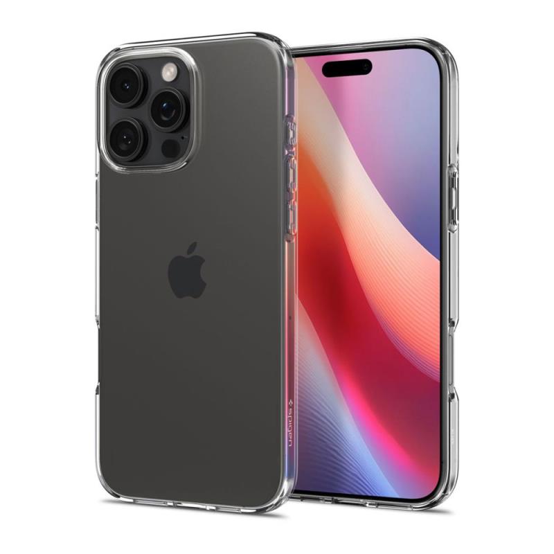 Θήκη TPU Spigen Apple iPhone 16 Pro Liquid Crystal Διάφανο