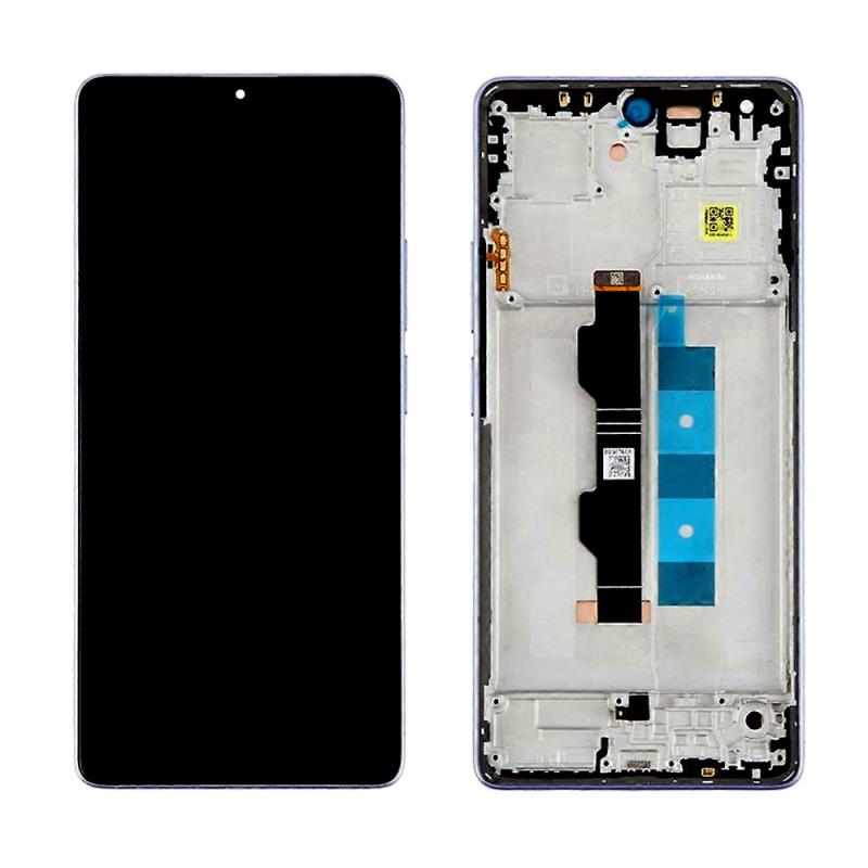 Screen with Touch Screen & Mid-Frame Xiaomi Redmi Note 13 Pro 4G Purple (Original)