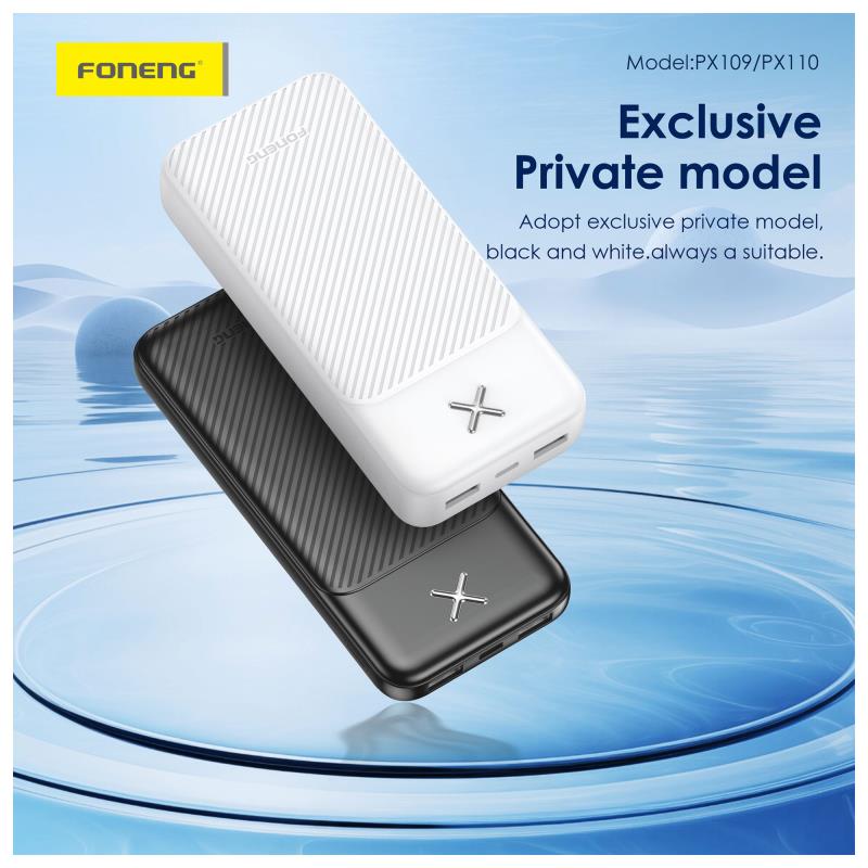 Φορτιστής Ανάγκης Foneng PX109 10W 10000mAh Λευκό