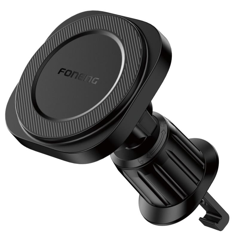 Universal Βάση Στήριξης Αεραγωγού Αυτοκινήτου Foneng CP102 Magnetic για Smartphones έως 6.7" Μαύρο