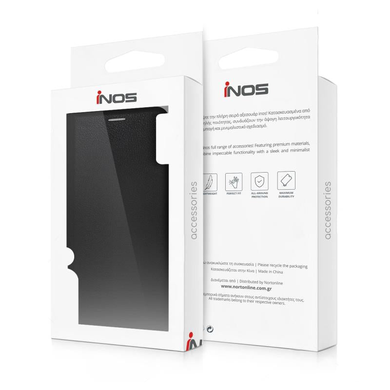 Θήκη Flip Book inos Samsung A556 Galaxy A55 5G Foldio Ροζ