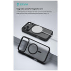 Θήκη TPU & PC Devia Apple iPhone Air Magnetic Shock Proof Pino Μαύρο