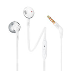 Hands Free Stereo JBL Tune T205 3.5mm Ασημί