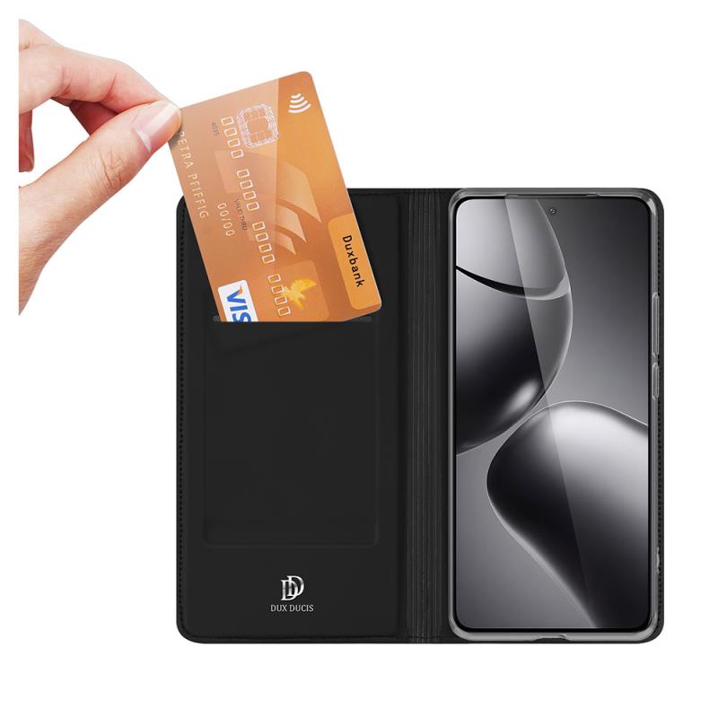 Θήκη Flip Dux Ducis Xiaomi 14T Skin Pro Μαύρο