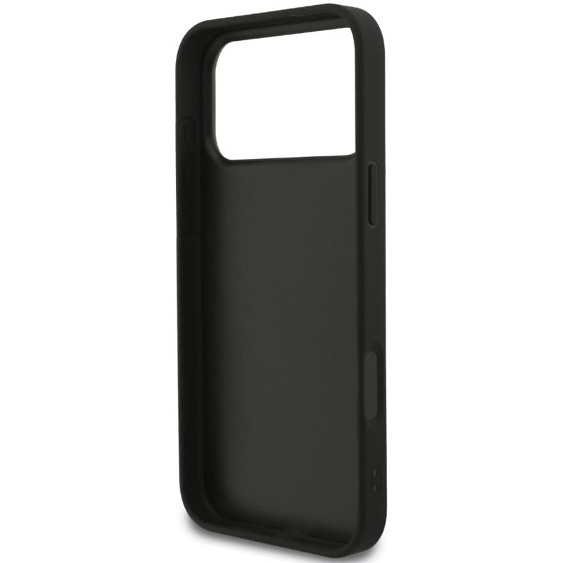 Θήκη TPU PC & Eco-Leather Guess Apple iPhone 18 Pro/ 17 Pro Hardcase Classic 4G Μαύρο