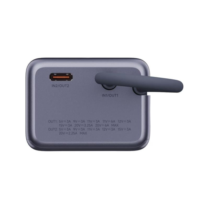 Φορτιστής Ανάγκης Xiaomi BHR9361GL 165W 10000mAh με Ενσωματωμένο Καλώδιο Γκρι