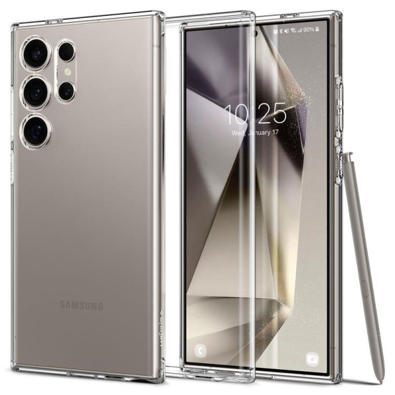 Θήκη TPU Spigen Samsung Galaxy S24 Ultra 5G Liquid Crystal Διάφανο