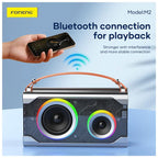 Φορητό Ηχείο Bluetooth Foneng M2 Colorful BT 5.1 5000mAh 15W Γκρι