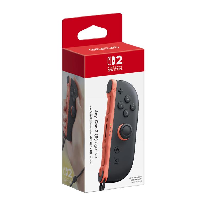 Ασύρματο Gamepad για Nintendo Switch 2 Joy-Con Δεξιό Ανοιχτό Κόκκινο
