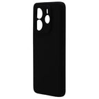 Θήκη Liquid Silicon inos Xiaomi Redmi Note 14 5G Velvet Μαύρο