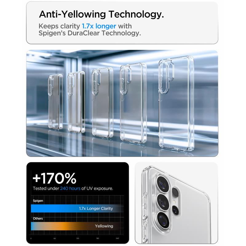 Θήκη TPU & PC Spigen Samsung Galaxy S26 Ultra 5G Ultra Hybrid Διάφανο