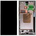 Οθόνη με Touch Screen & Μπροστινή Πρόσοψη για Samsung S928B Galaxy S24 Ultra 5G Titanium Γκρι/ Titanium Πορτοκαλί/ Titanium Βιολετί (Original) Τιτάνιο