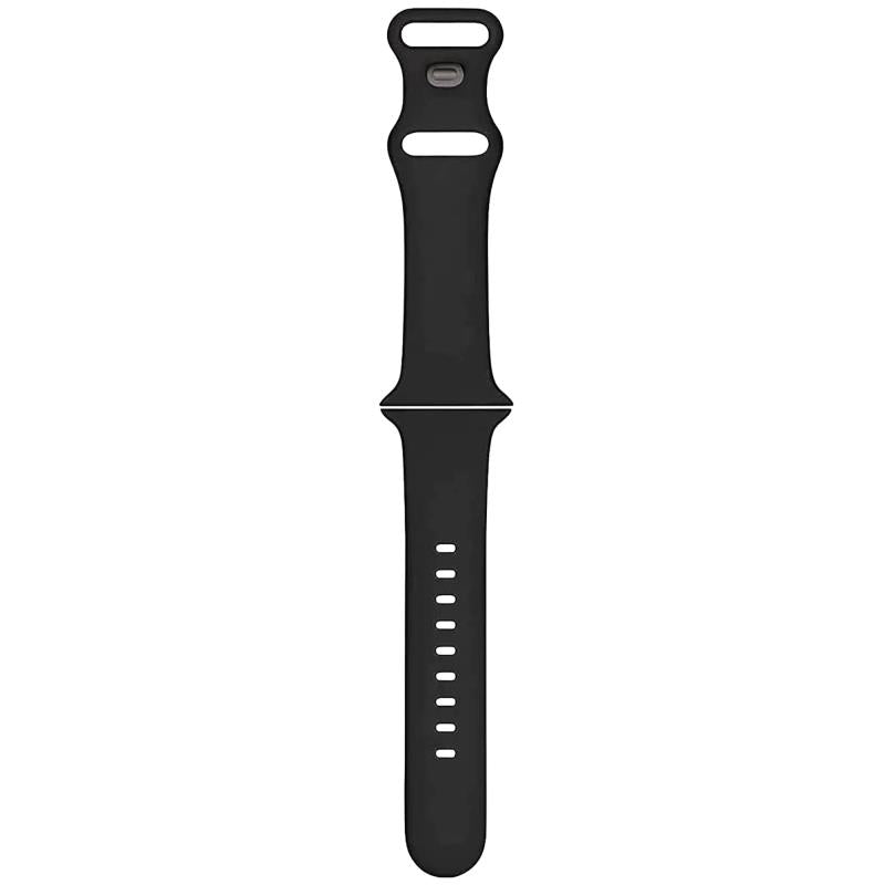 Λουράκι Σιλικόνης για Apple Watch 42/ 44/ 45/ 46/ 49mm Μαύρο (Ασυσκεύαστο)