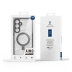 Θήκη TPU & PC Dux Ducis Samsung Galaxy S24 Plus 5G Magnetic με Stand Aimo Μαύρο