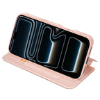 Θήκη Flip Dux Ducis Apple iPhone 17 Pro Skin Pro Ροζ