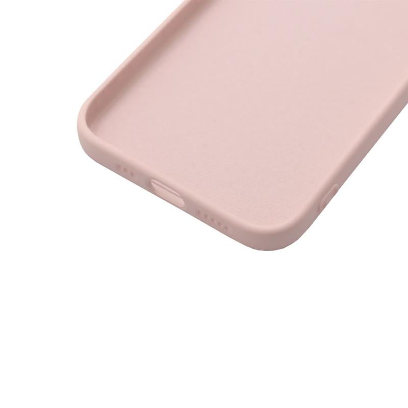 Θήκη Liquid Silicon inos Apple iPhone 13 Pro L-Cover Σομόν