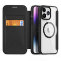 Θήκη Flip Dux Ducis Apple iPhone 15 Pro Wallet Skin X Pro Μαύρο