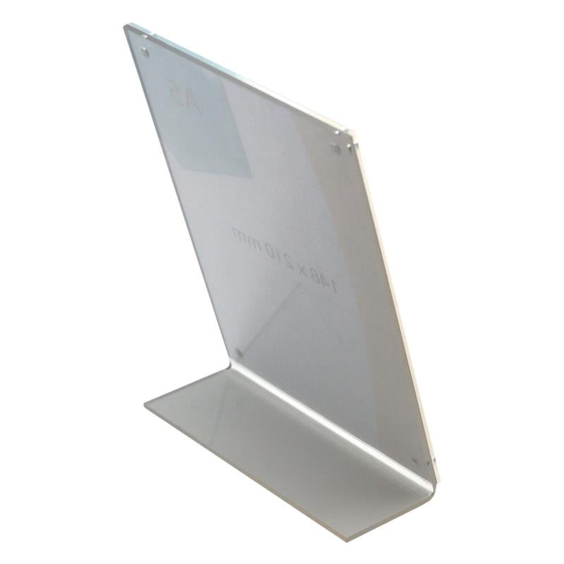 Plexiglass Σταντ Εντύπων με Κλίση Α5 1 Όψης