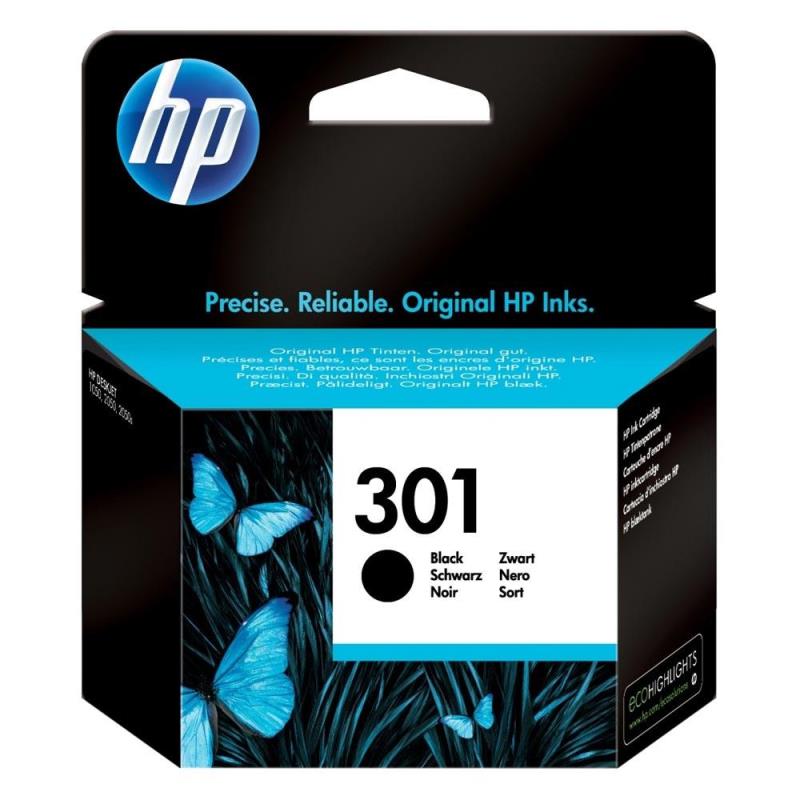 Μελάνι HP Inkjet No.301 CH561EE Μαύρο