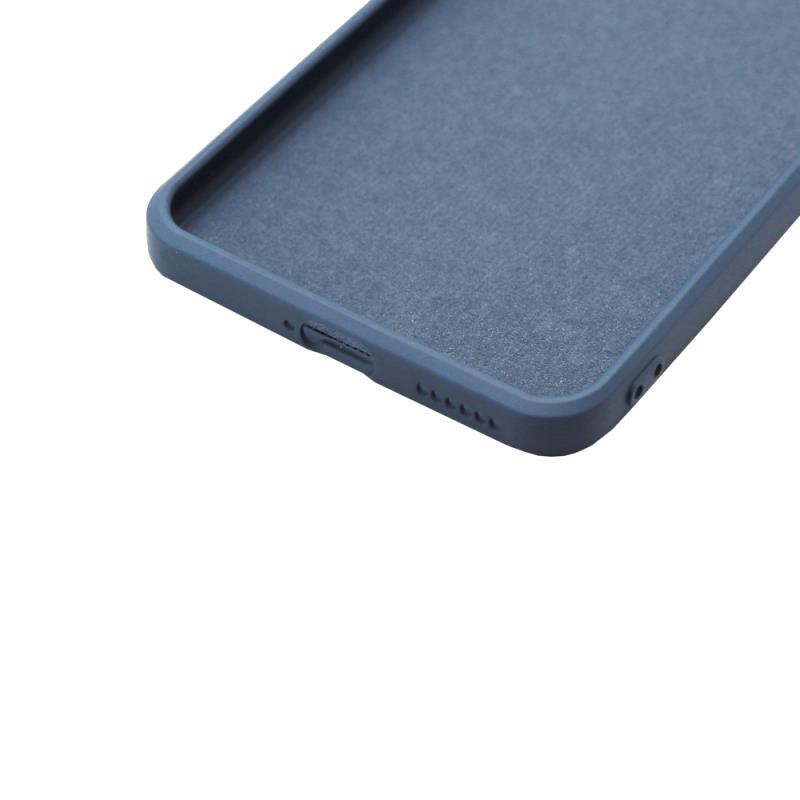 Θήκη Liquid Silicon inos Xiaomi Mi 11 Lite/ Mi 11 Lite 5G L-Cover Μπλε Ραφ