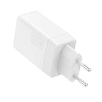 Φορτιστής Ταξιδίου Ταχείας Φόρτισης Maxlife MXTC-08-65ACC με Τριπλή Έξοδο USB A & 2xUSB C PD QC 65W Λευκό