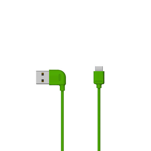 Καλώδιο Σύνδεσης USB 2.0 Osungo USB A σε Micro USB 10W 1m Πράσινο