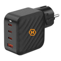 Φορτιστής Ταξιδίου Ταχείας Φόρτισης Hammer RapidCharge Duo με Τετραπλή Έξοδο USB A & 3xUSB C PD 100W Μαύρο